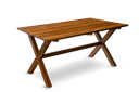 Teak wood rectangle table 160x100