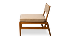 Chair with a frame made of teak and synthetic rattan
 - with pillow 50*50
 
 *custom fabric and color option
