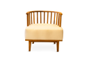 Teak lounge chair
 43cm high seat