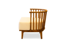 Teak lounge chair
 43cm high seat