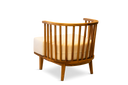 Teak lounge chair
 43cm high seat