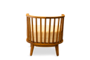 Teak lounge chair
 43cm high seat