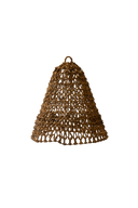 Banana/rattan lamp, cone shape