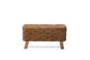 Water hyacinth bench