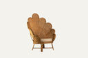 Flower Chair with beige cushion - Queen Chair PRICE UPDATE