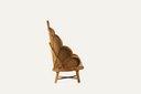 Flower Chair with beige cushion - Queen Chair PRICE UPDATE