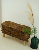 Banana braided bench