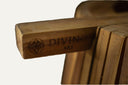 Teak Wood Dining Table 100CM