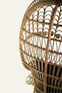 Queens Chair - peacock woven  *Includes Black cushion
